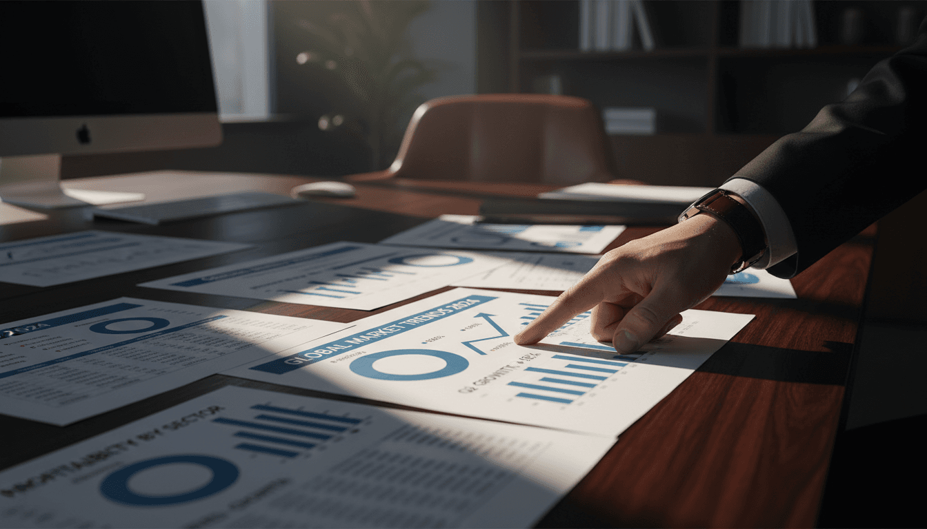 Market intelligence reports with competitive analysis and trend data